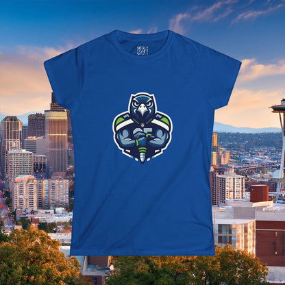 Seattle Football Player Women's Softstyle Tee