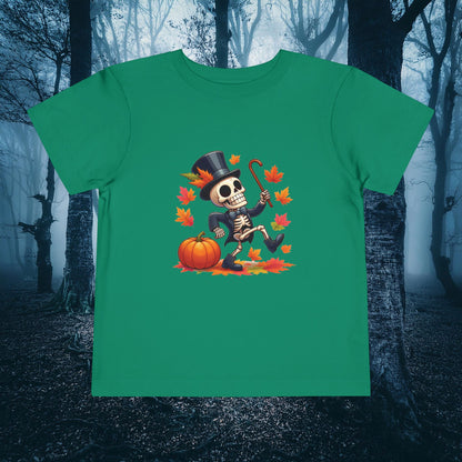 Snazzy Skeleton Toddler Tee
