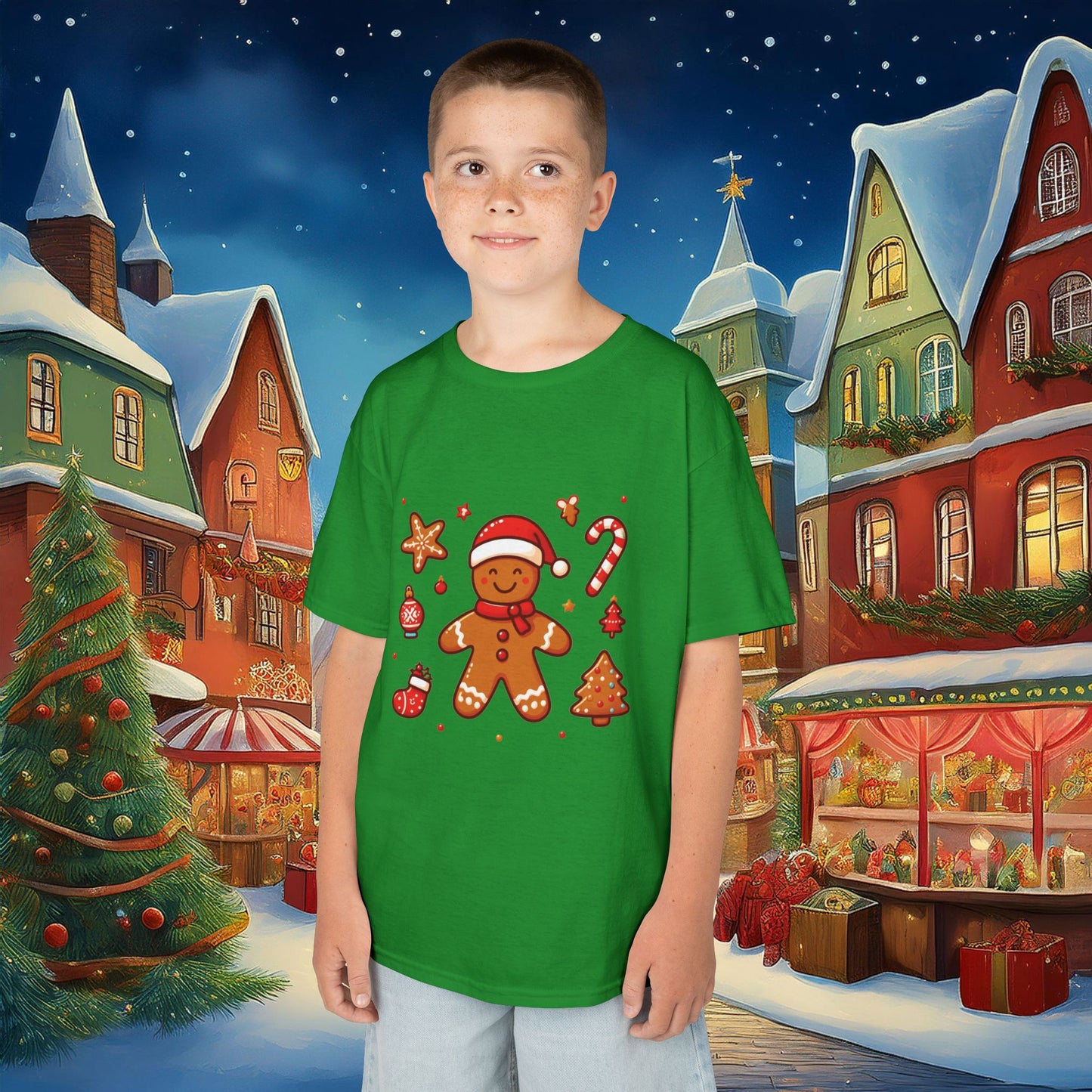 Gingerbread Kids Tee
