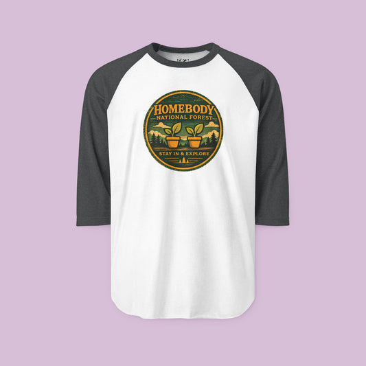 Homebody National Forest Raglan Tee