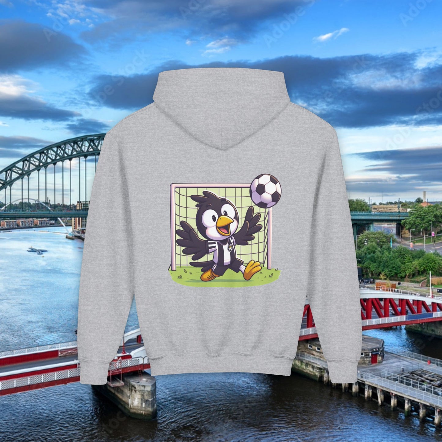 Newcastle United Mini Mag Keeper Youth Hoodie