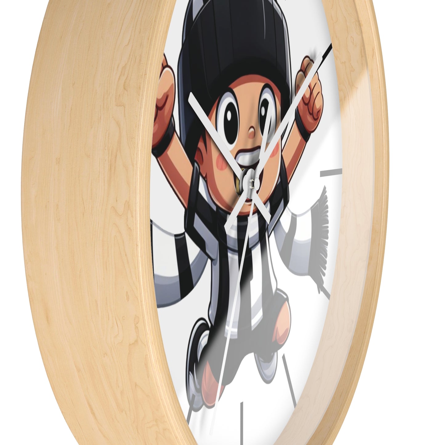 Mini Toon Supporter Wall Clock