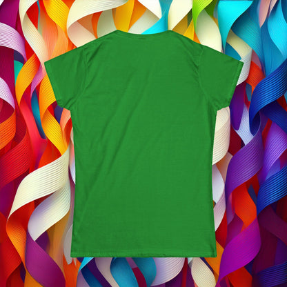 Rainbow Heart Women's Softstyle Tee