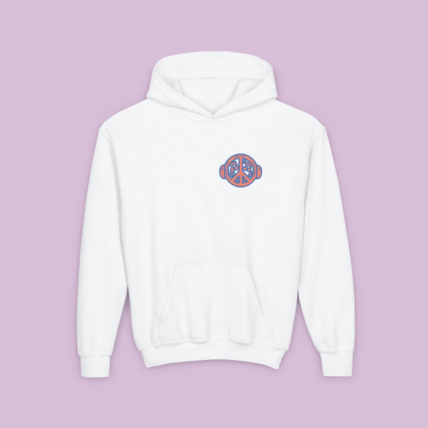 "Beats Not Bombs" Peace Youth Hoodie