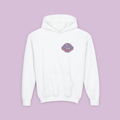 "Beats Not Bombs" Peace Youth Hoodie