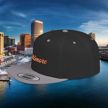 Baltimore Flat Bill Snapback