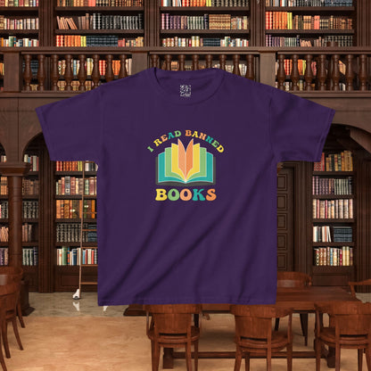 I Read Banned Books Kids Tee