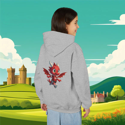 Wrecsam Mini Red Dragon Youth Hoodie