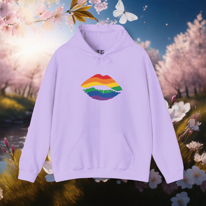 Rainbow Kiss Unisex Hoodie