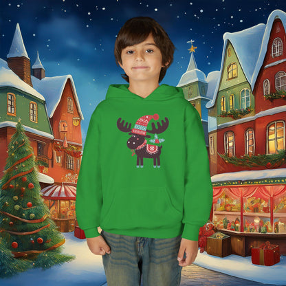 Christmoose Youth Hoodie