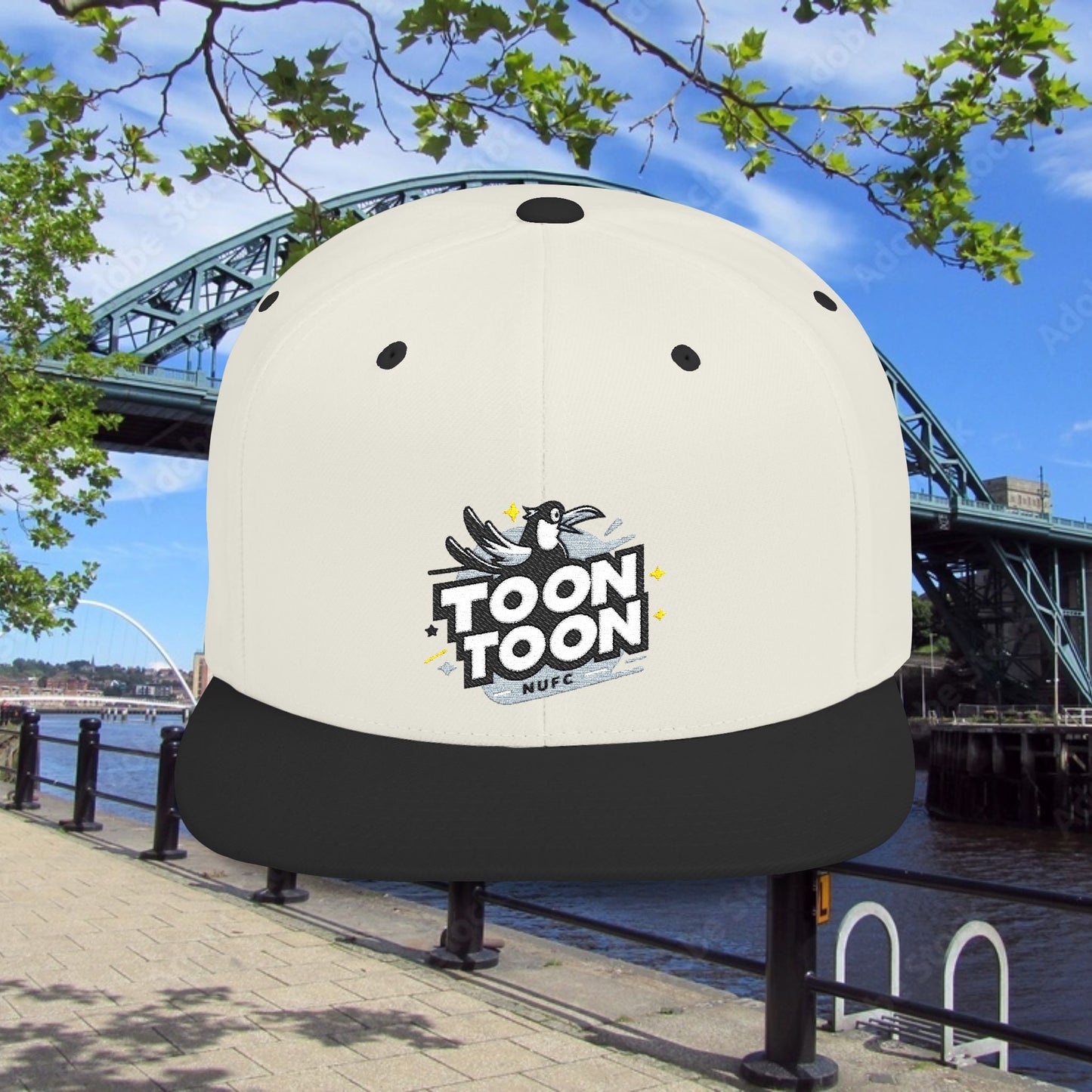 Newcastle United Toon Toon Flat Bill Snapback