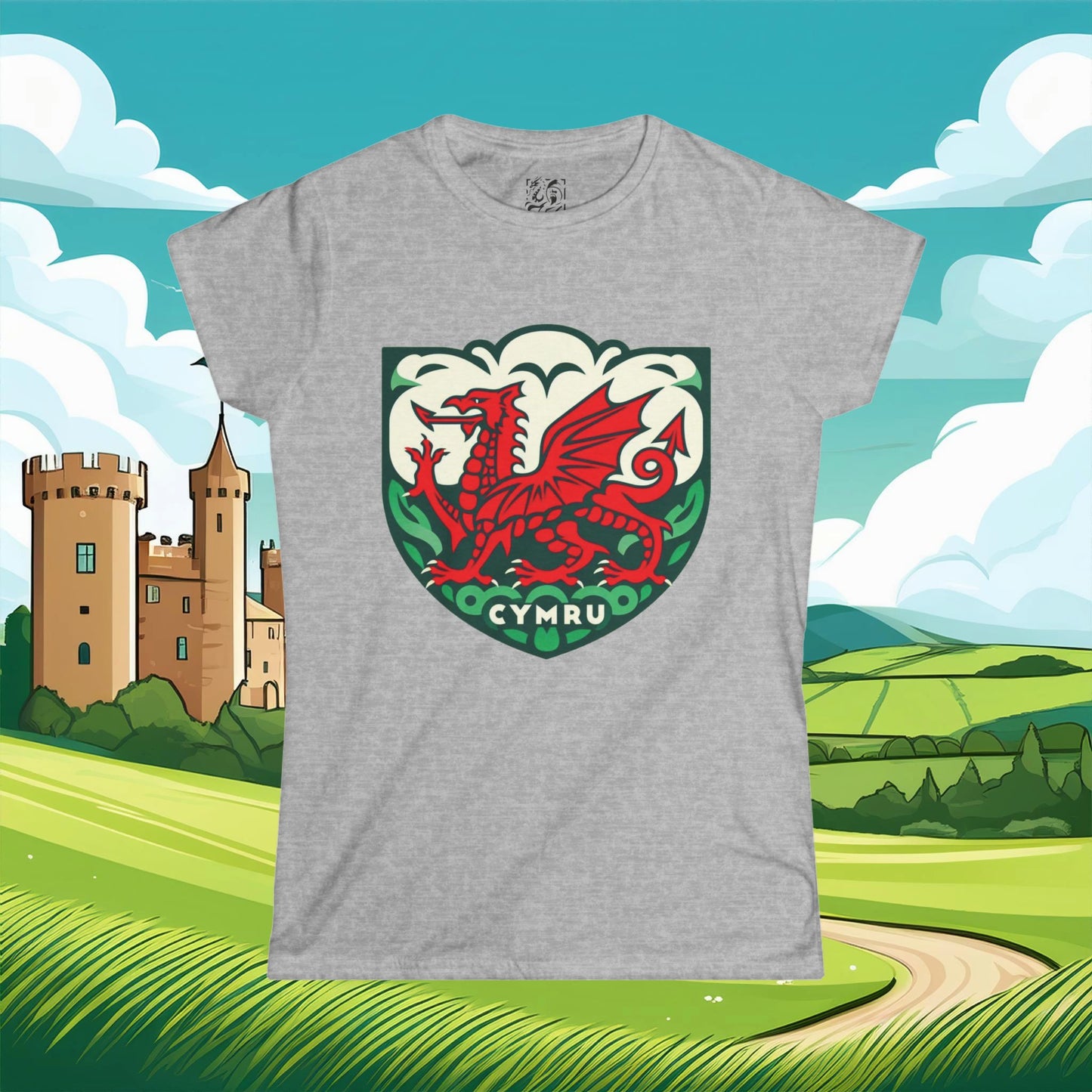 Cymru Women's Softstyle Tee