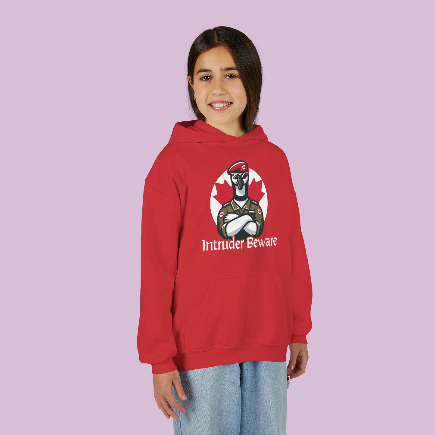 Canadian Goose "Intruder Beware" Youth Hoodie
