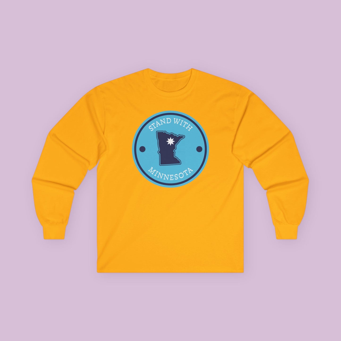 Stand With Minnesota Logo Long Sleeve Tee