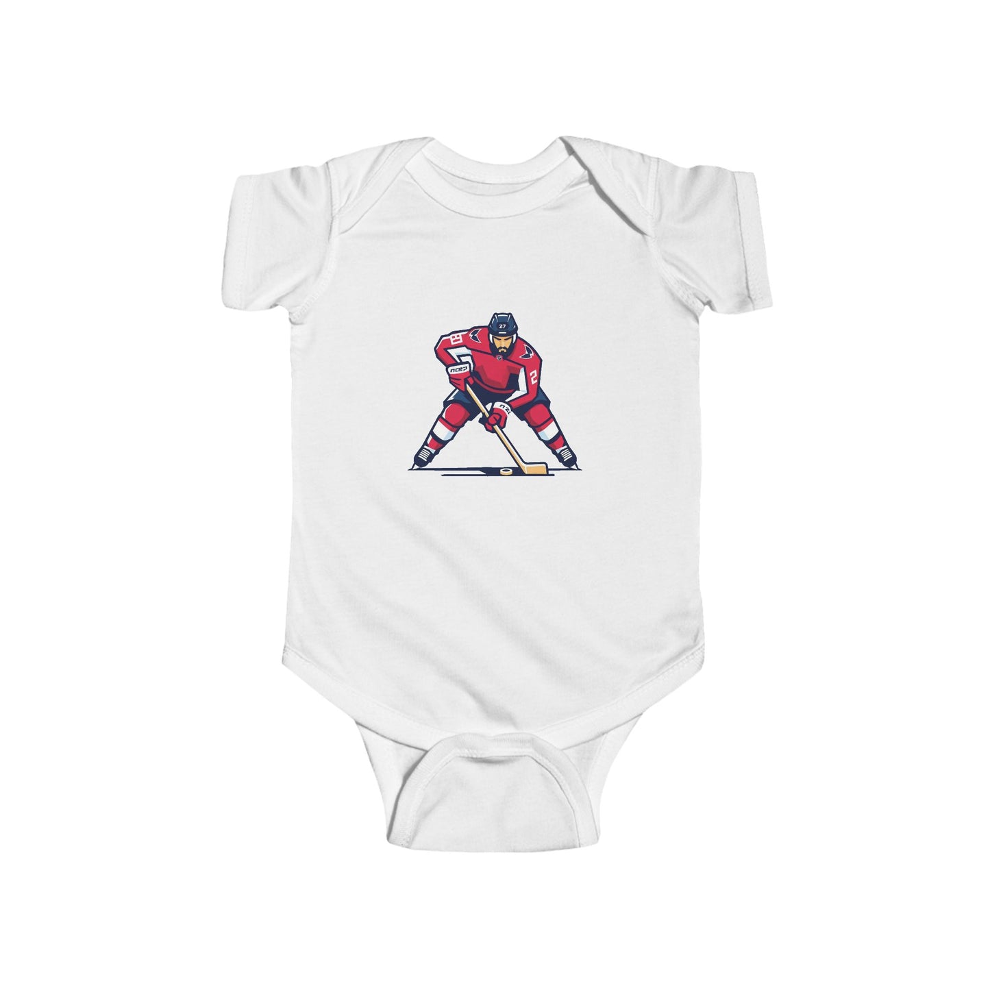 Washington Hockey Player Infant Bodysuit