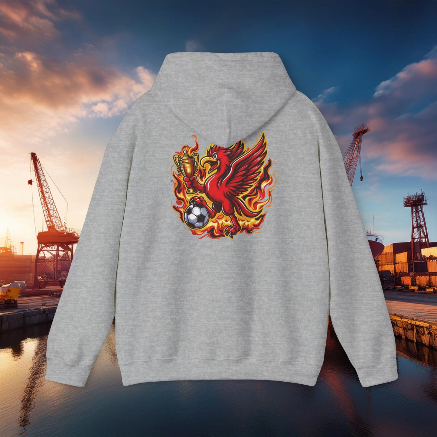 Liverpool Flames Hoodie