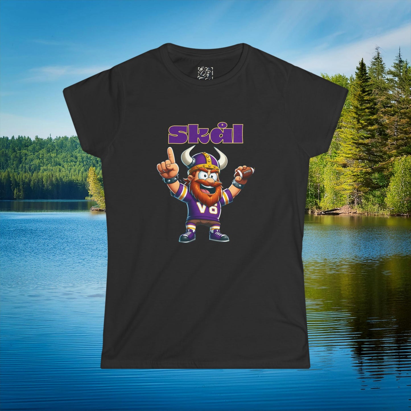 Minnesota Football Skol Women's Softstyle Tee
