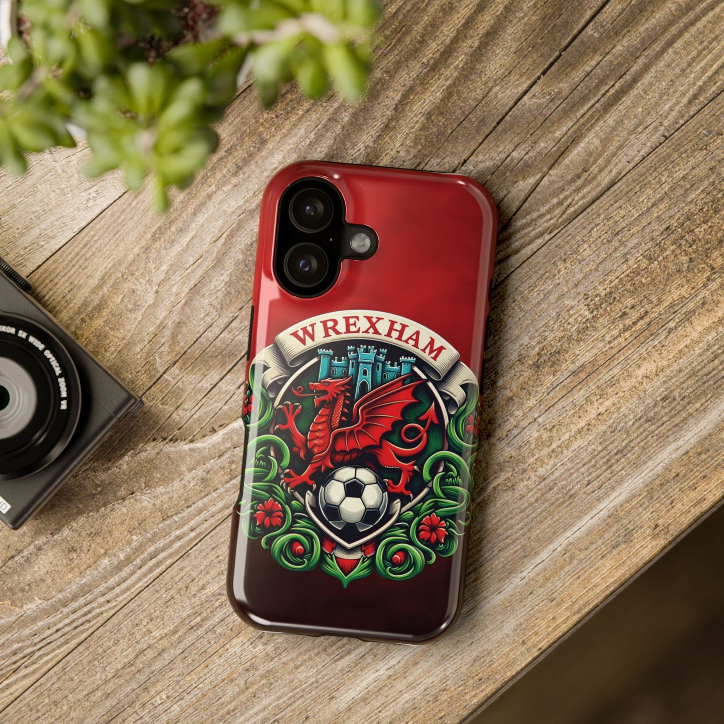 Wrexham Crest Impact-Resistant Cases