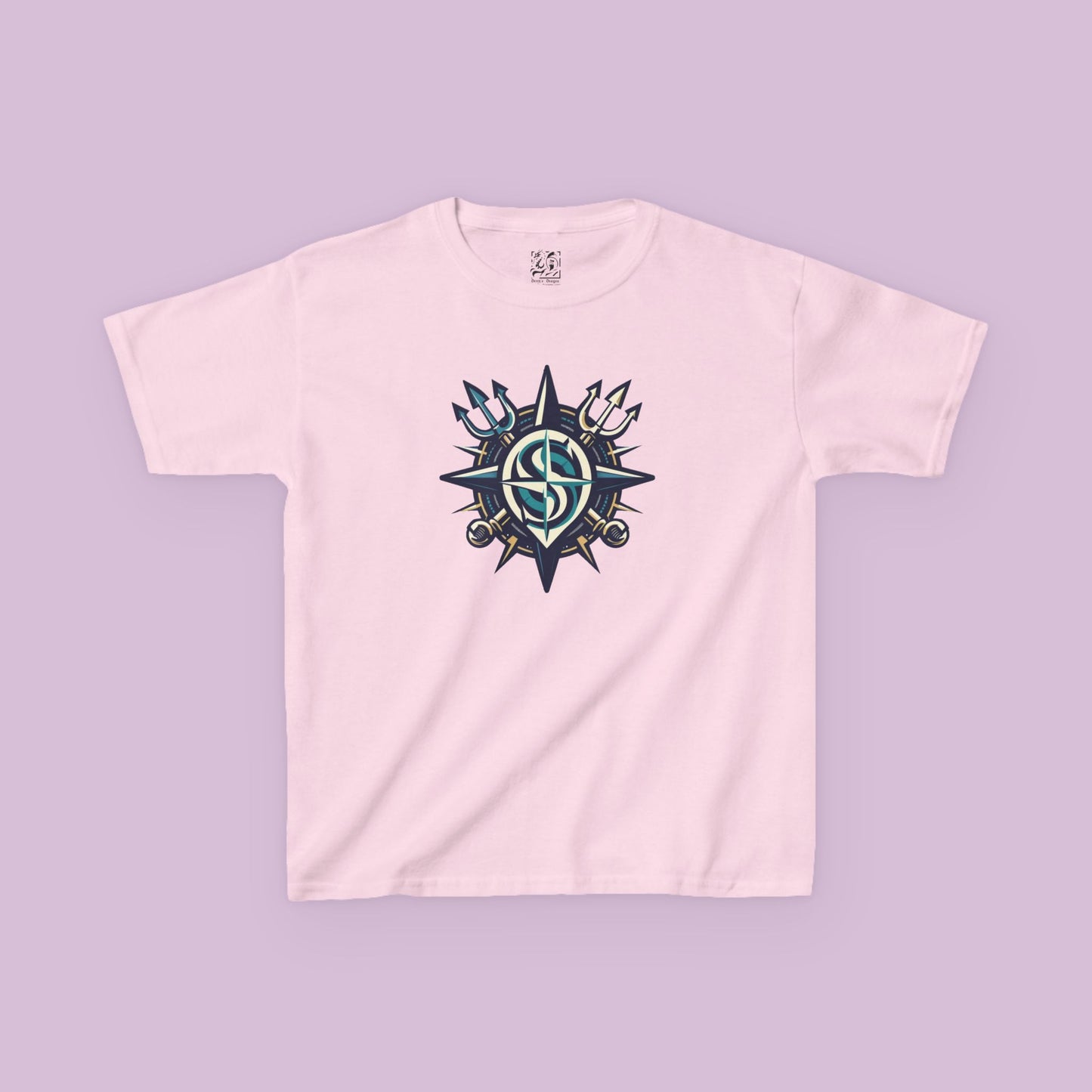 Seattle Baseball Crest Kids Tee