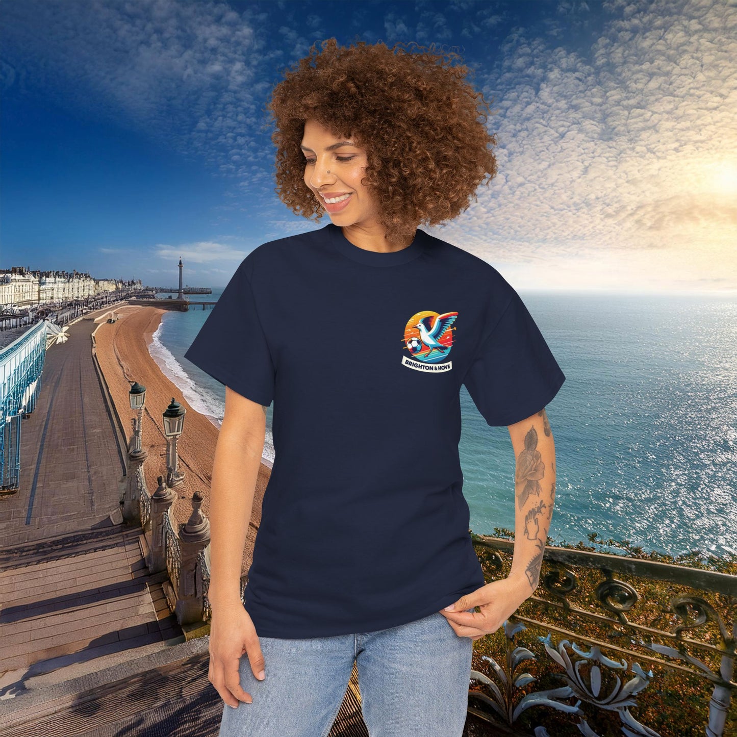 Brighton & Hove Albion Seagull Logo Tee