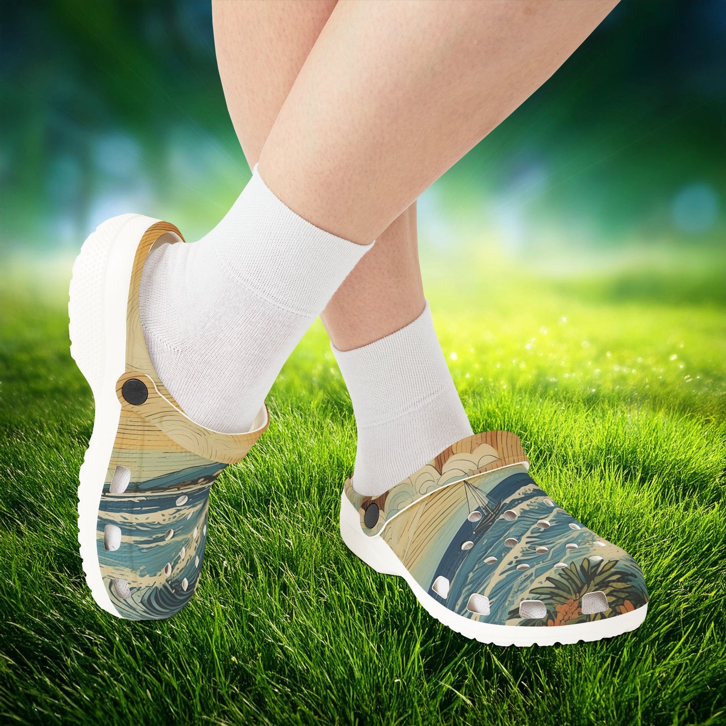 Sailing Weather Foam Clogs