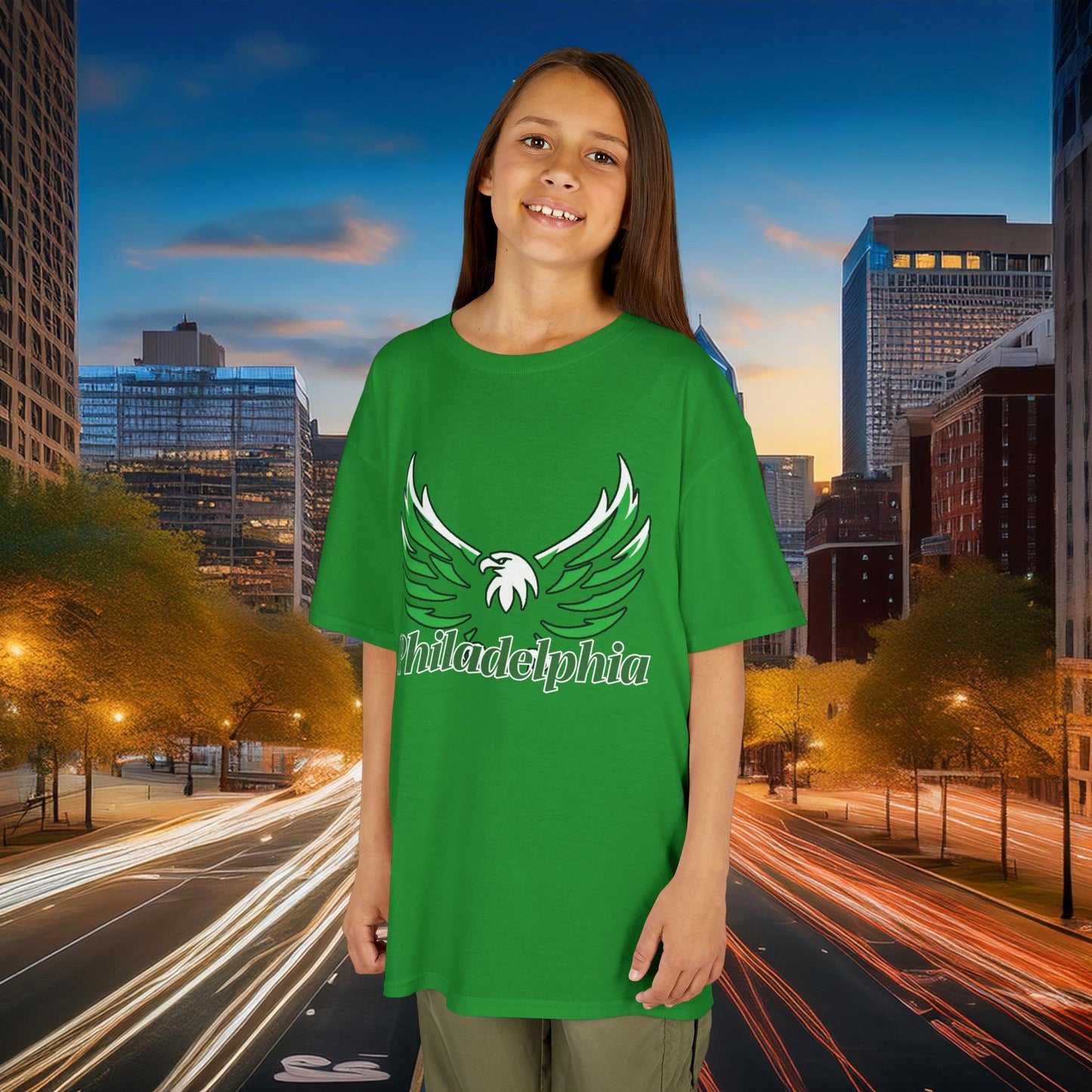 Philadelphia Eagle Logo Kids Tee