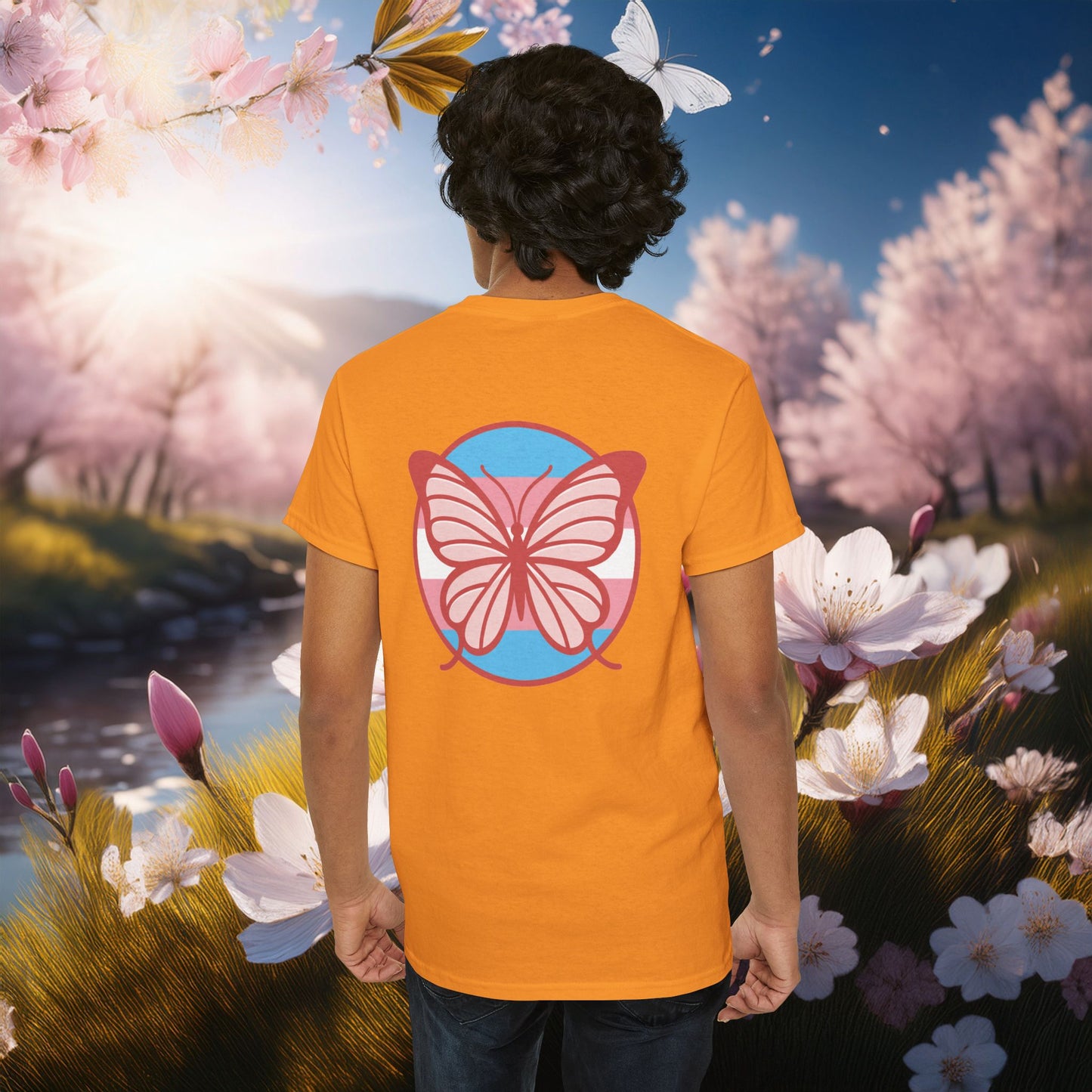 The T Elders Butterfly Unisex Cotton Tee