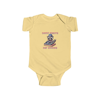 "Beats Not Bombs" Peace Infant Bodysuit