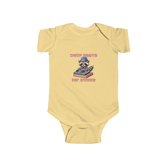 "Beats Not Bombs" Peace Infant Bodysuit