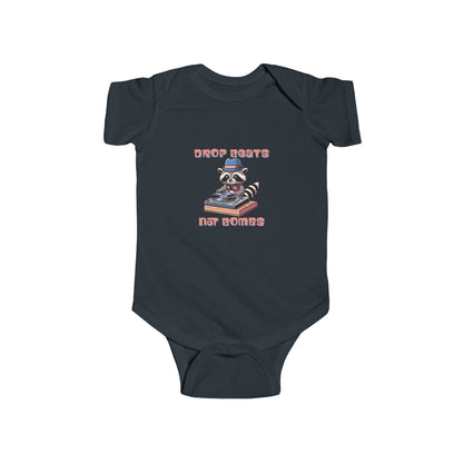 "Beats Not Bombs" Peace Infant Bodysuit