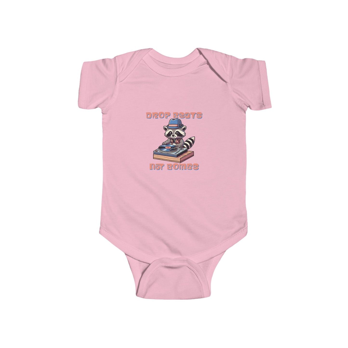 "Beats Not Bombs" Peace Infant Bodysuit