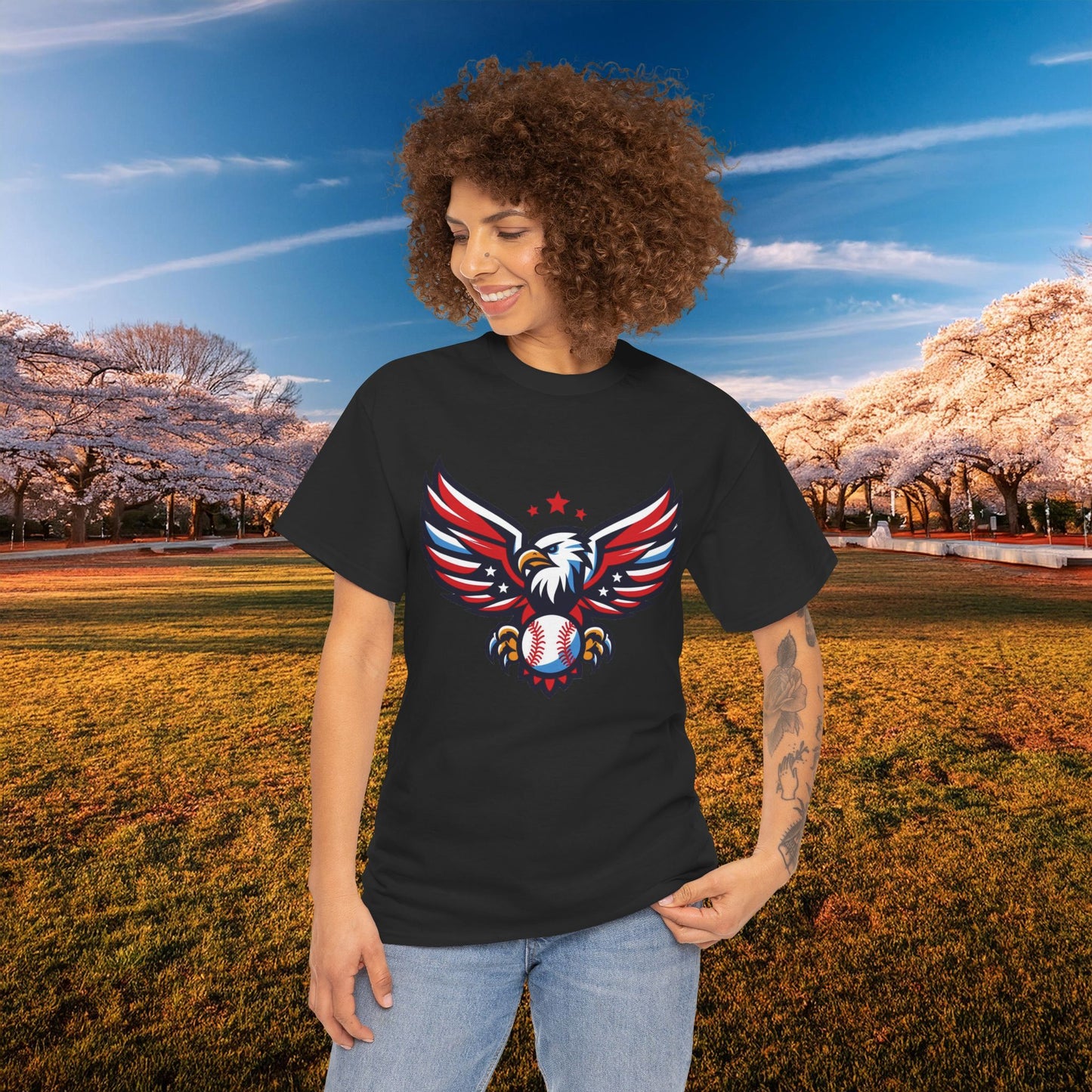 Washington Baseball Eagle Tee