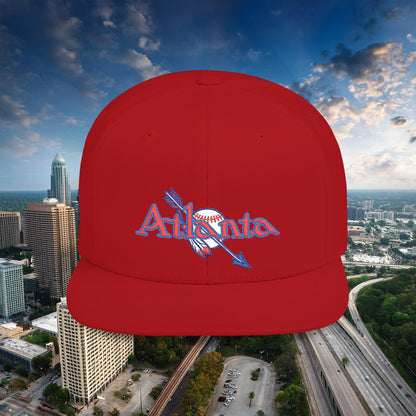 Atlanta Arrow Baseball Flat Bill Snapback