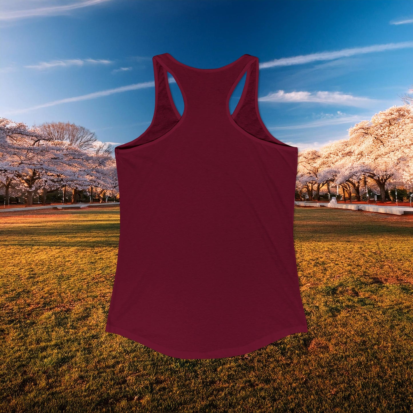 Winged DC Women's Racerback Tank