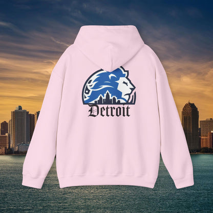 Detroit Football Skyline Hoodie