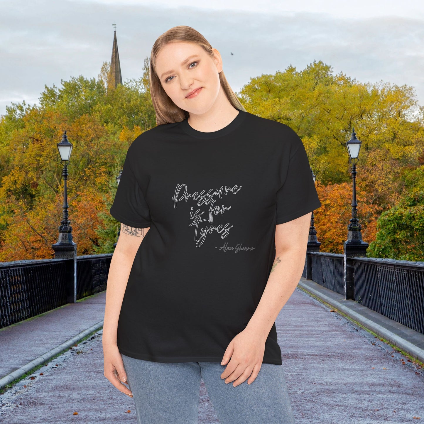 Newcastle United Pressure is for Tyres Tee