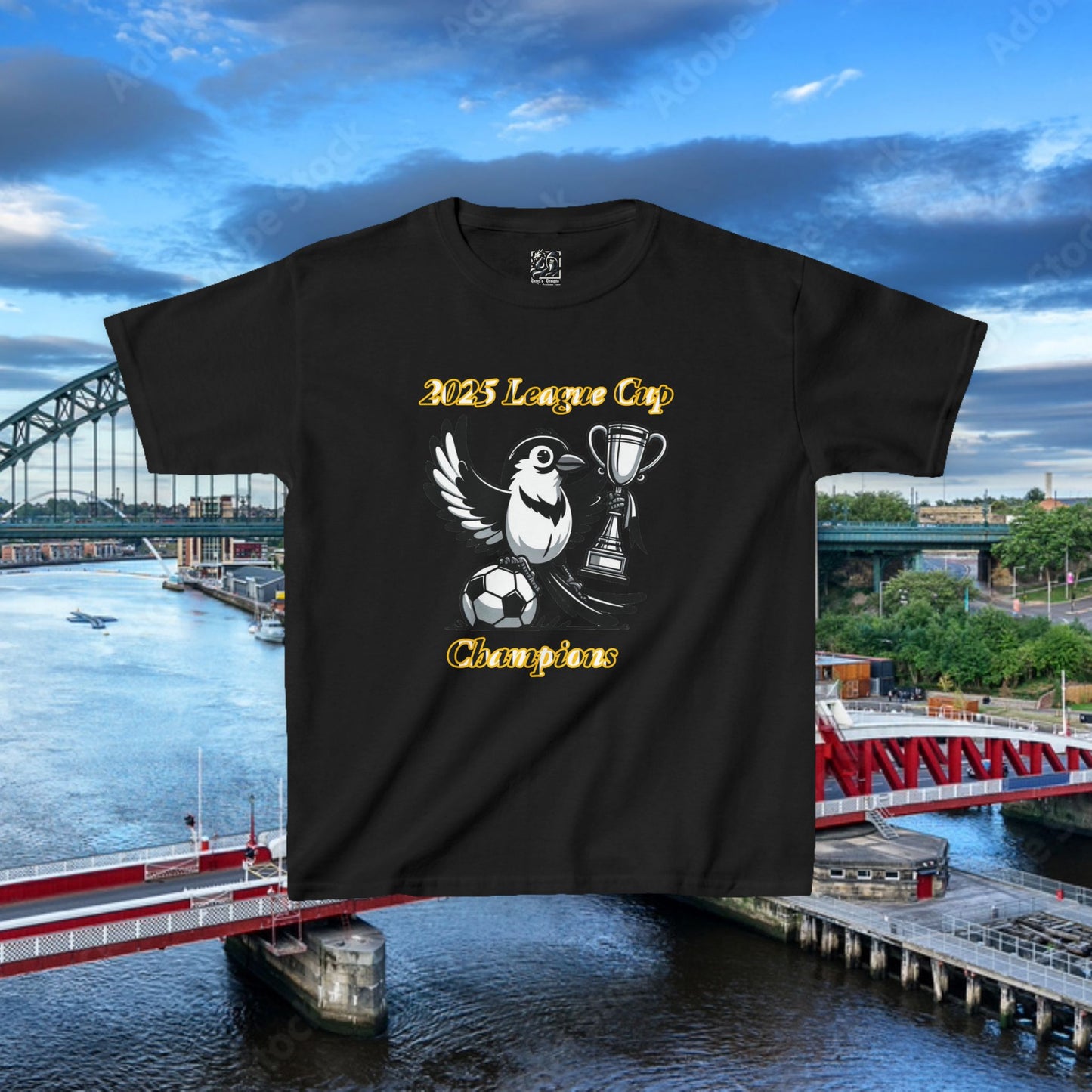 Kids League Cup Champions Tee