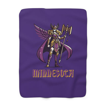 Viking Valkyrie Sherpa Fleece Blanket