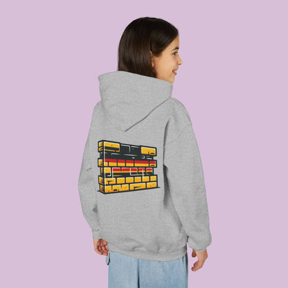 Dortmund Bundesflagge Wall Youth Hoodie