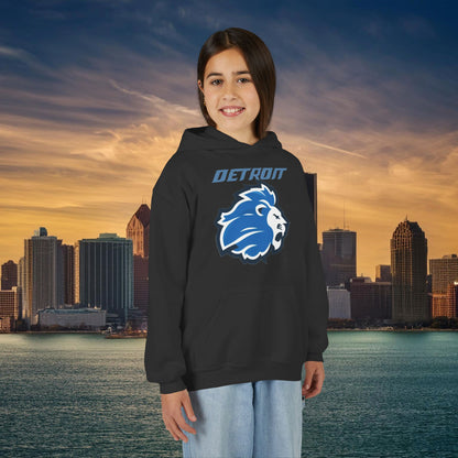 Detroit Football Logo Youth Hoodie