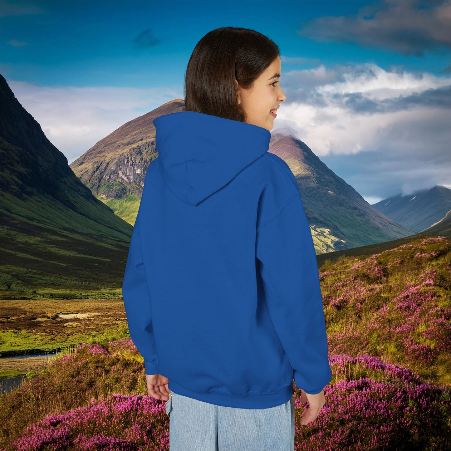 Highland Coo Youth Hoodie