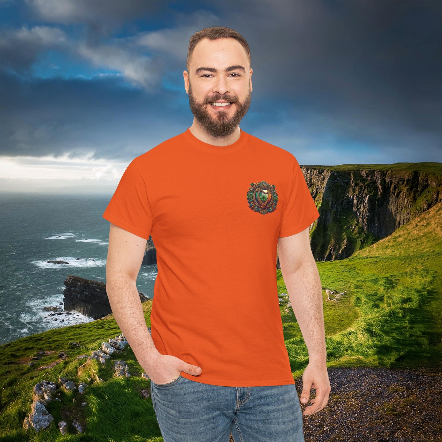 Ireland Harp Crest Tee