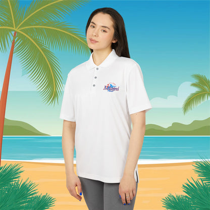 Miami Leaping Marlin adidas Performance Polo