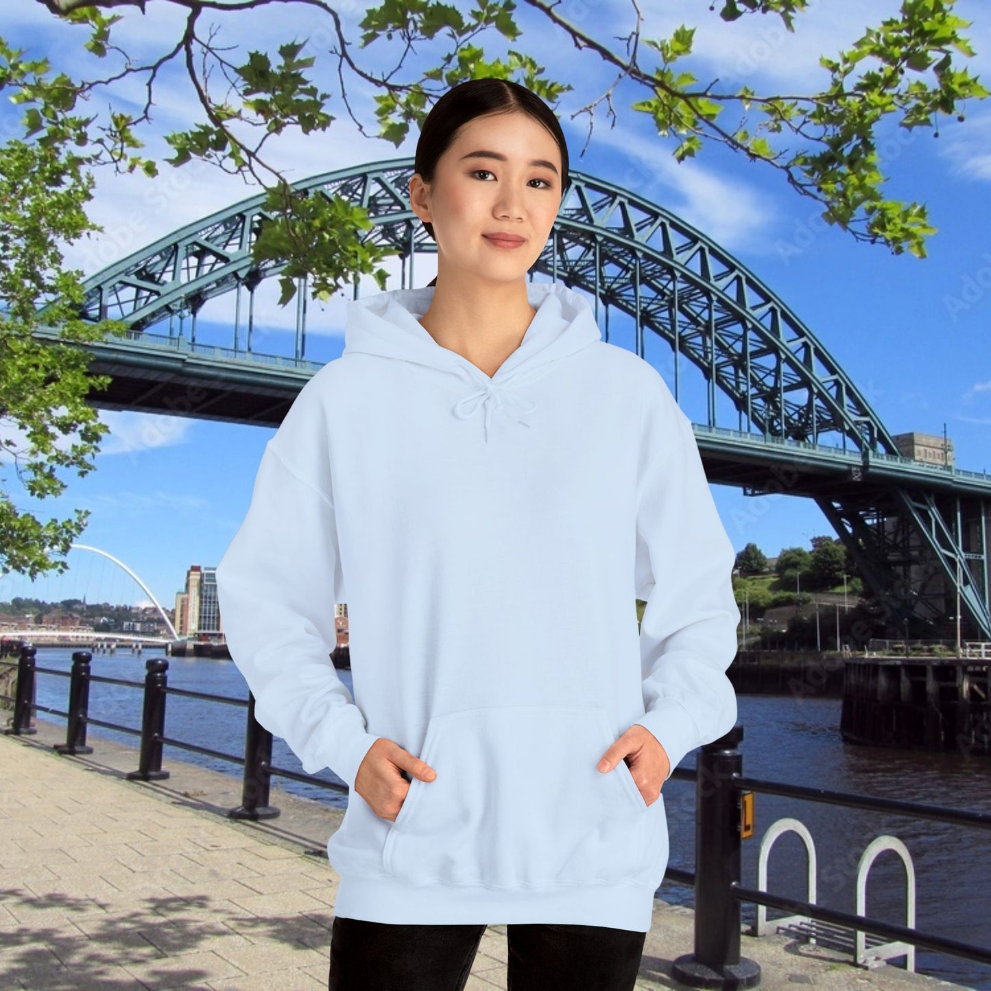 Newcastle United Blue Star Mags Hoodie