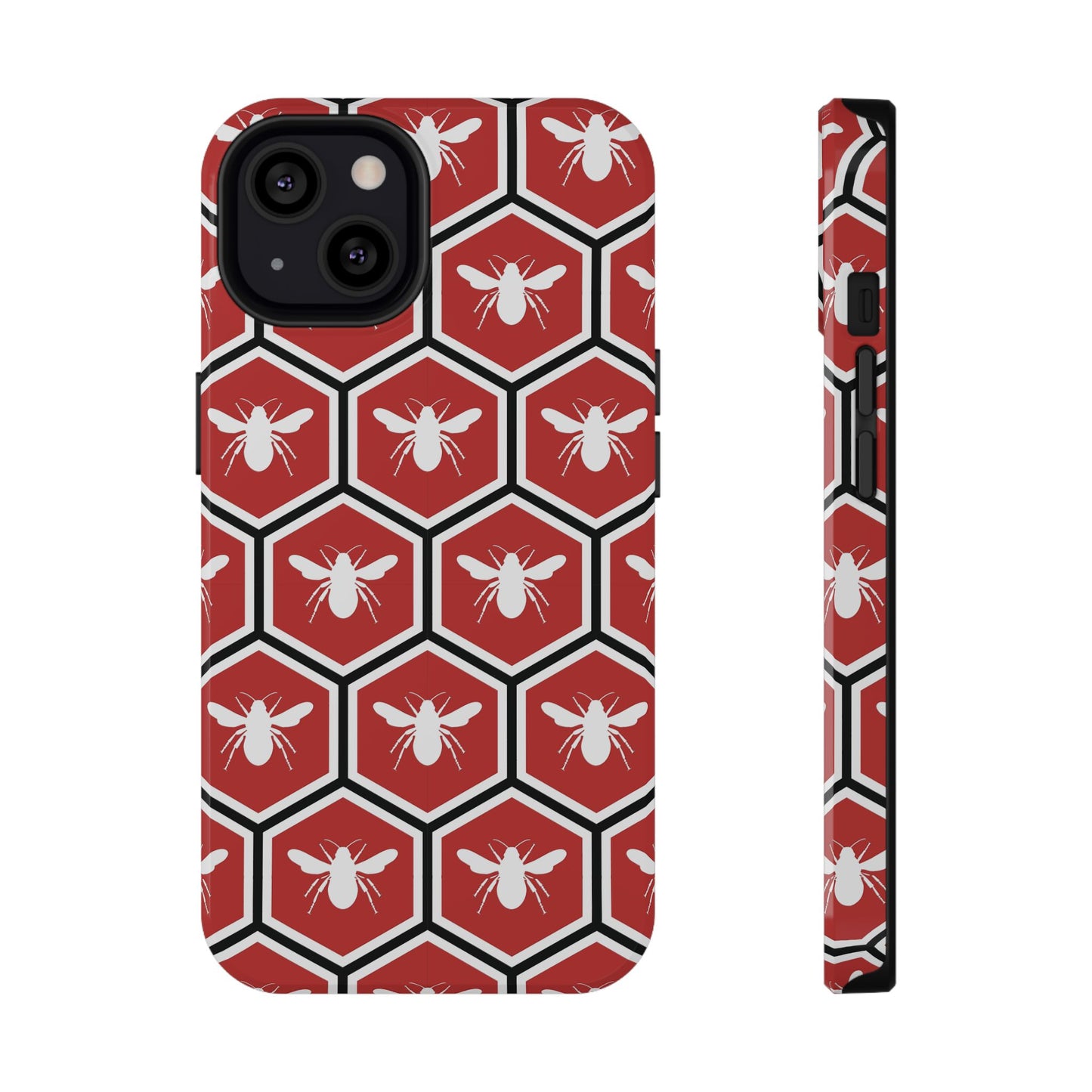 Honeycomb Bee Impact-Resistant Phone Case