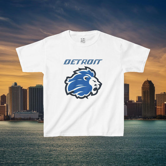 Detroit Football Logo Kids Tee