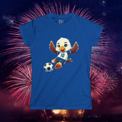 USA Soccer Little Eagle Women's Softstyle Tee
