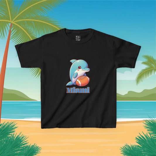 Miami Baby Dolphin Kids Tee