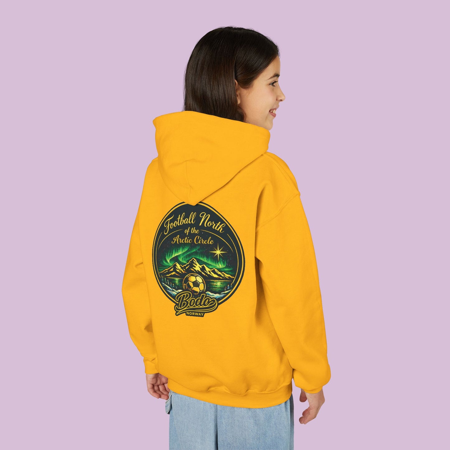 Bodø "North of the Arctic Circle" Youth Hoodie