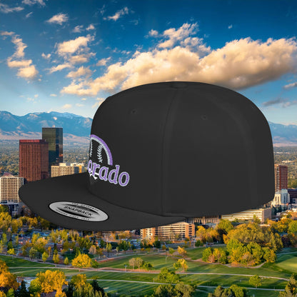 Colorado Mountain Baseball Flat Bill Snapback